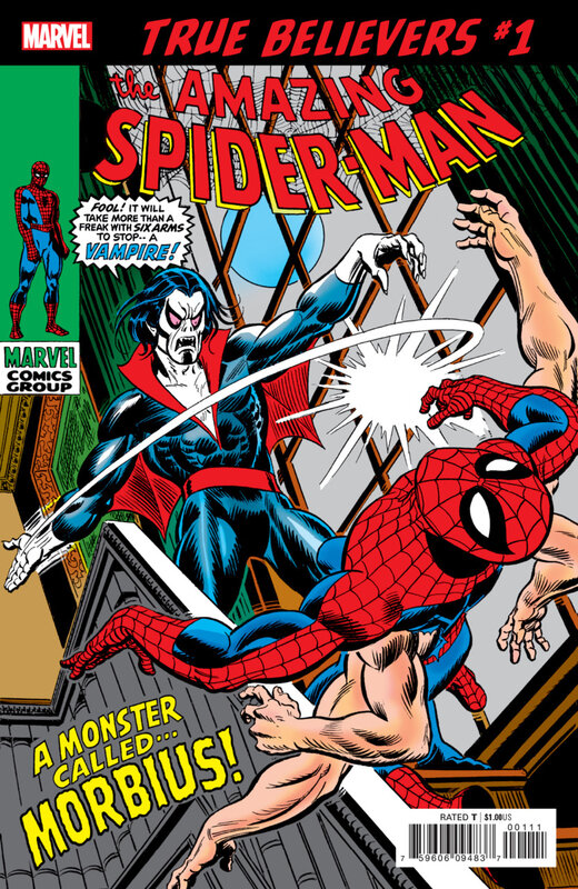 true believers amazing spiderman vs morbius