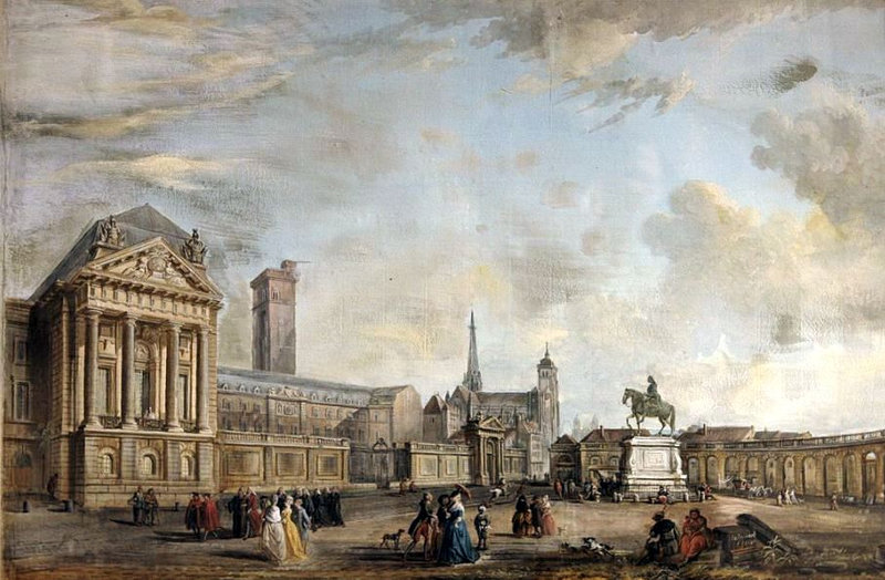 DIJON place royale 1781 z