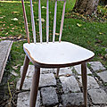 Nouveau style pour vieille chaise