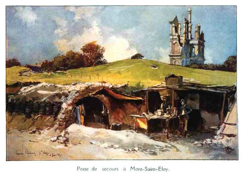 Flameng poste de secours2