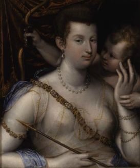 VENUS ET CUPIDON Lavinia_Fontana 1552-1614 BeauxArts Rouen