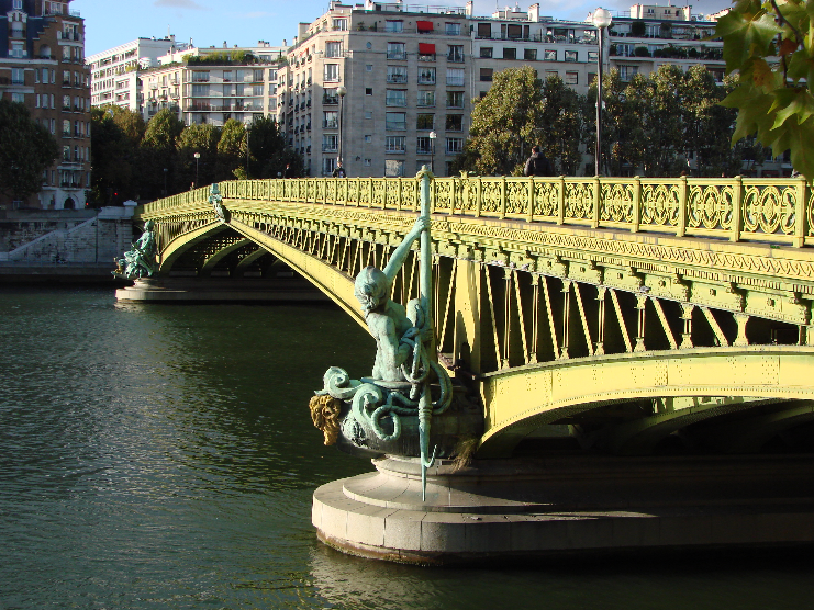 Le Pont Mirabeau (inauguré en 1896)