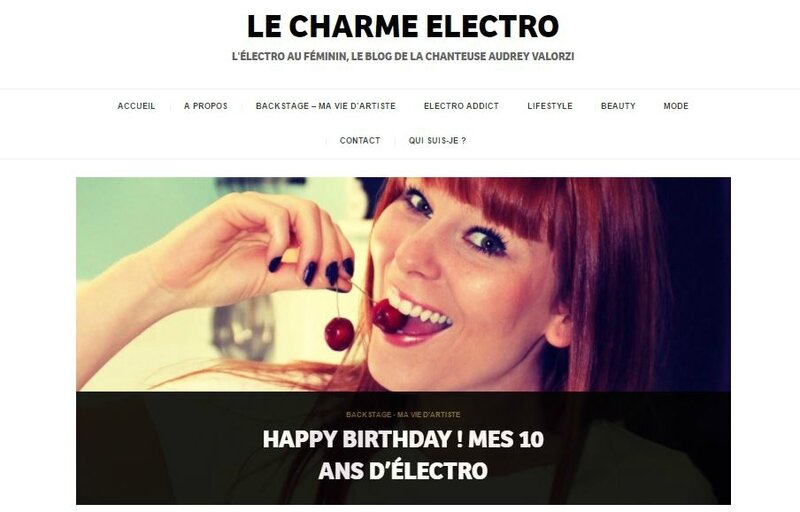 Bannière Le Charme Electro au féminin