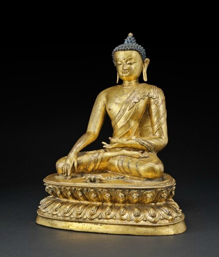 Buddha at Vajrasana