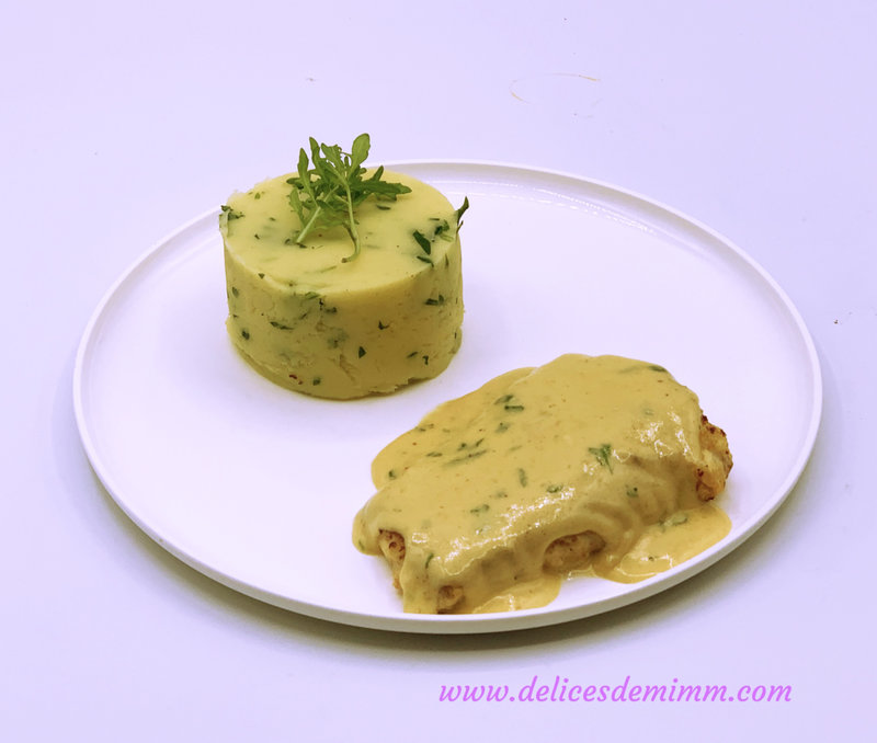 Dos de cabillaud, sauce moutarde 2