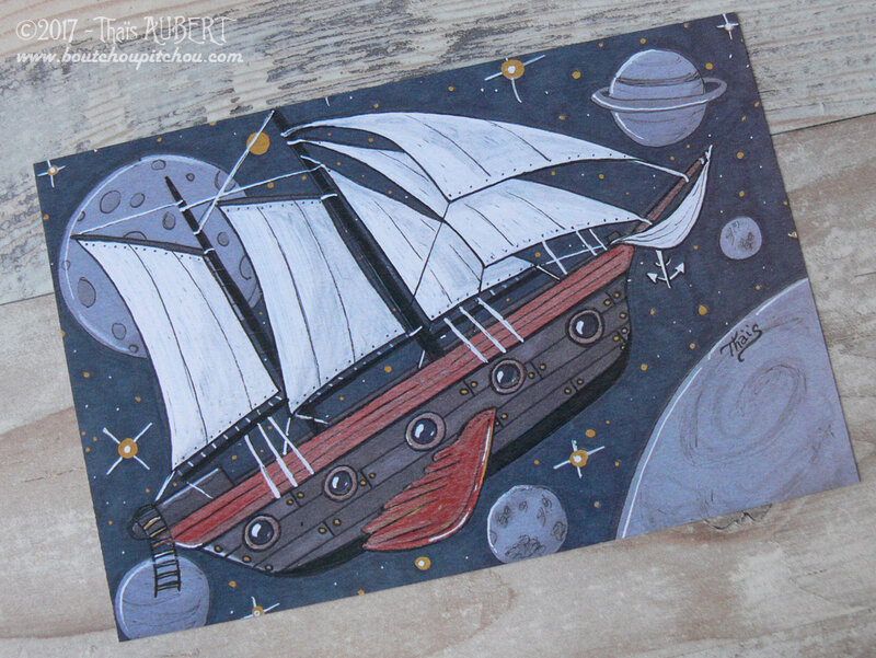 carte inktober ship