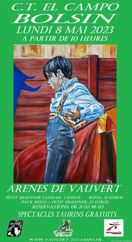 affiche bolsin 1 FOND VERT