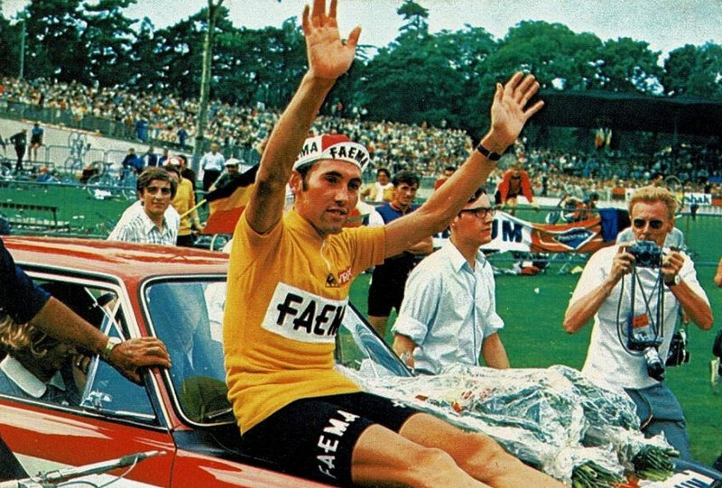 Carte Eddy Merckx à la Cipale