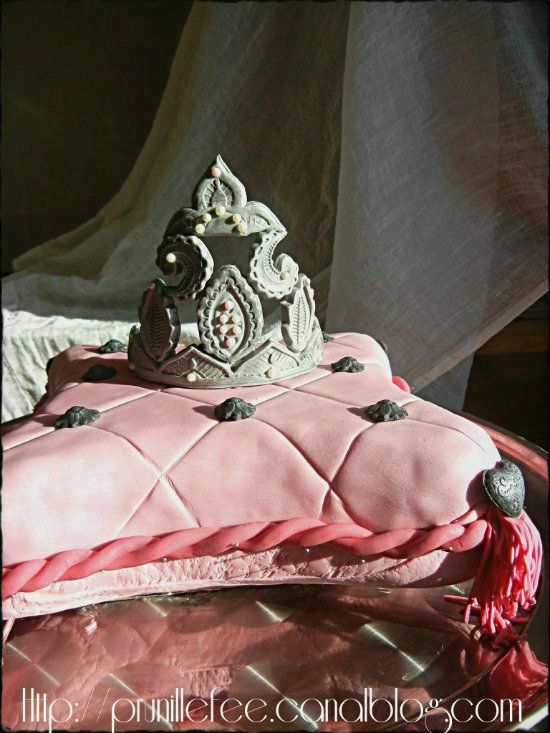 princess pillow cake