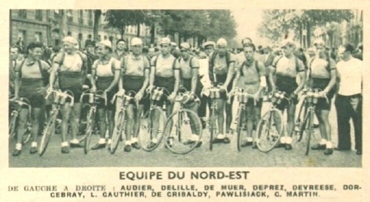 Equipe de Nord-est Tour 1947