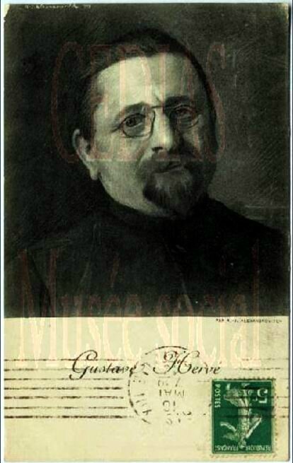 Gustave Hervé portrait