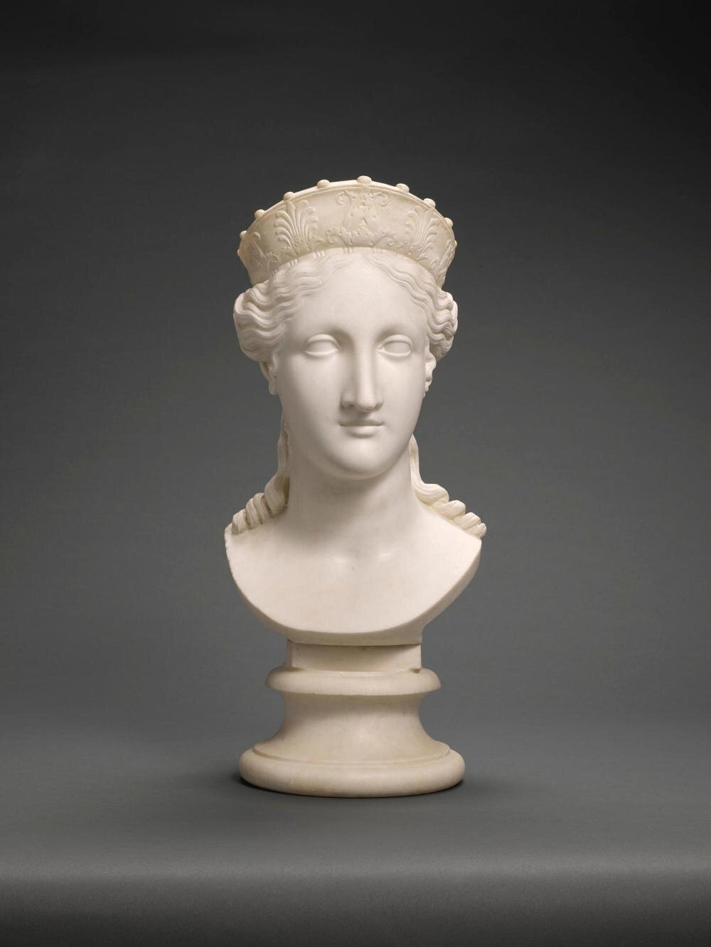 Antonio Canova (1757-1822) Italian, Rome, Bust of Peace