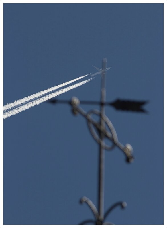 Aulnay girouette avion 160414