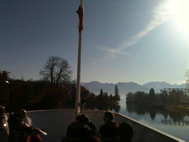 Croisière Thun - Interlaken à bord du Berner Oberland