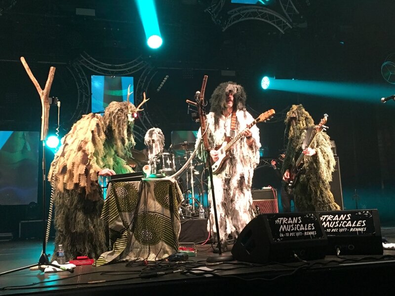 SNAPPED ANKLES festival Rencontres Trans Musicales Rennes 2017 parc expo
