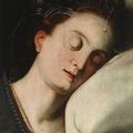 <b>FLORIS</b> <b>Frans</b> (attribué à) (1516-1570) Jeune femme endormie, 