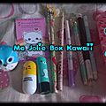 HAUL chez Ma jolie box <b>Kawaii</b> ( TEST BOUTIQUE ) 