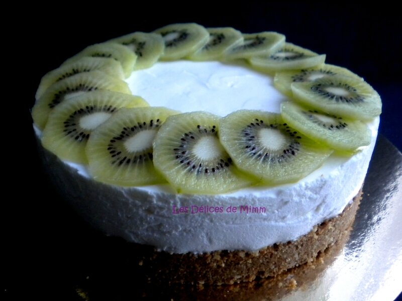 Cheesecake kiwi-citron 2