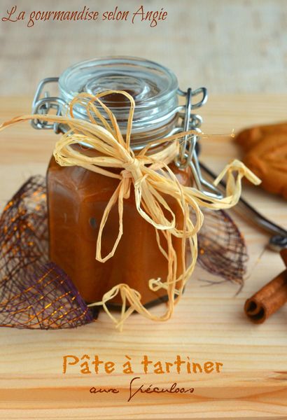 spéculoos pâte à tartiner lait concentré cannelle