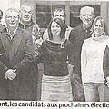 Elections Municipales des <b>23</b> et <b>30</b> <b>Mars</b> <b>2014</b>, Villecomtal-sur-Arros...