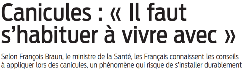2022 07 17 SO Canicule Il faut s'habituer à vivre avec