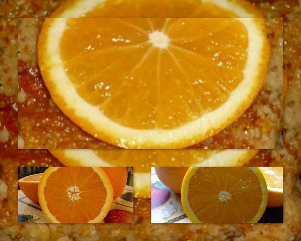 Oranges gâteau