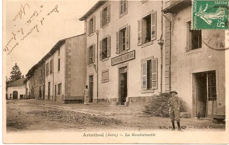 Arinthod__la_gendarmerie_1909