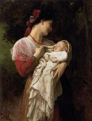 Adolphe_William_Bouguereau_Mother_And_Child_10185