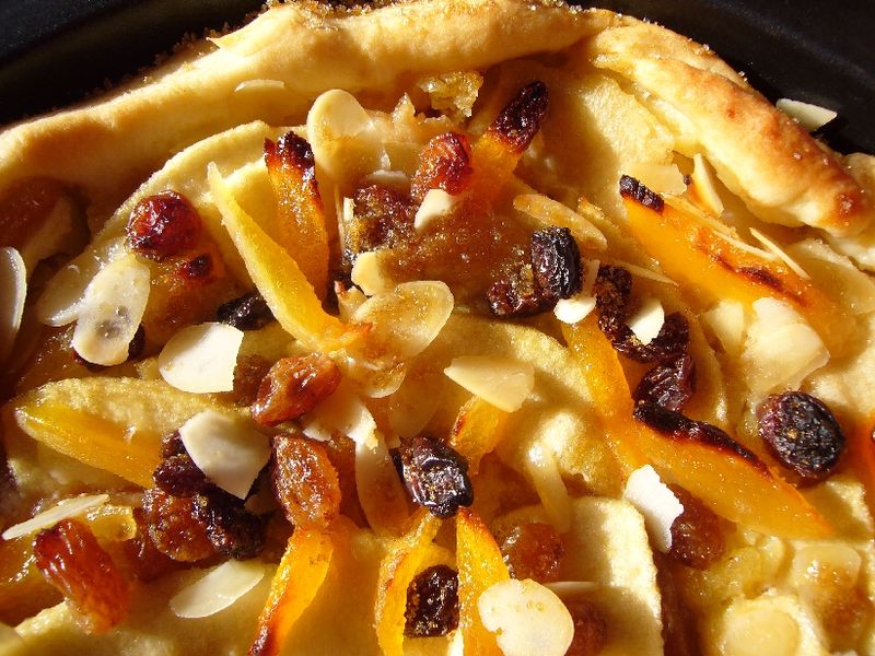 Tarte briochée au fruits