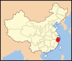 Zhejiang-carte-Chine