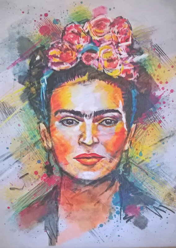 Frida-Kahlo-poster-lounge-Tracie-Andrews