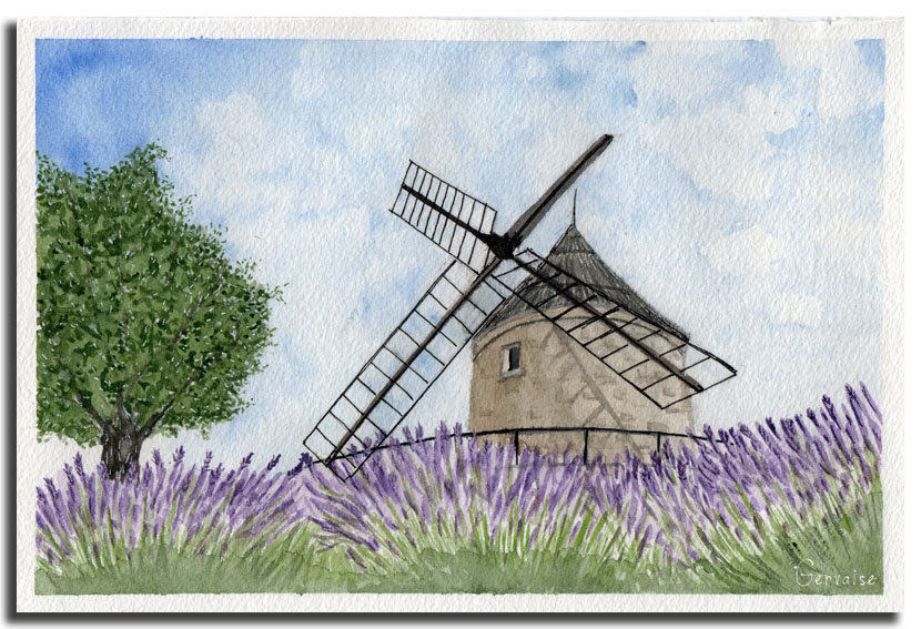 Moulin provençal  copie