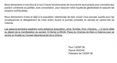 CP de l'Union Departementale des Sapeurs Pompiers de la Drome page 5