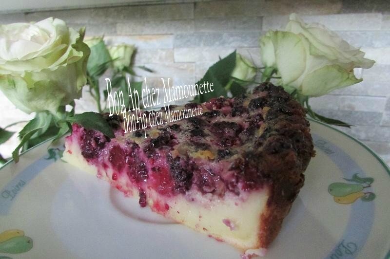 gâteau crémeux aux mûres sauvages 020