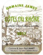 B5 Côtes du Rhône-Dom Jamet_2011