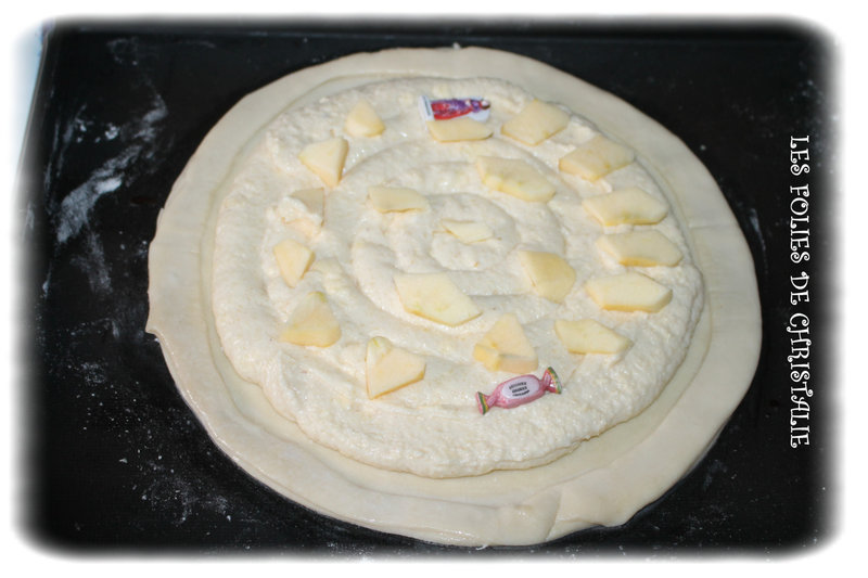 Galette mascarpone amandes 3