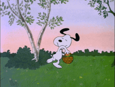 snoopy-throwing-easter-eggs-animated-gif-2