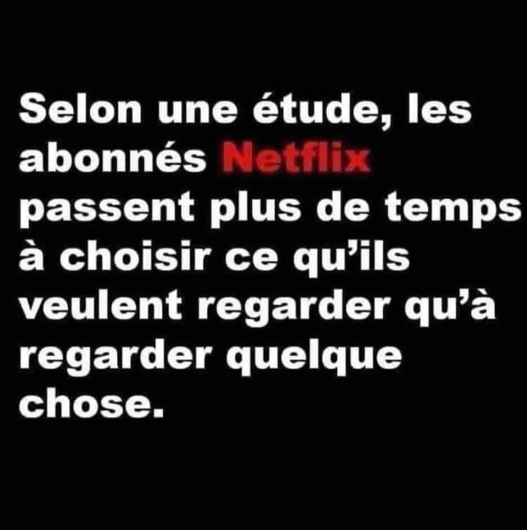 Au programme Netflix
