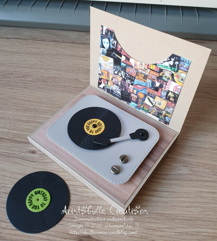 Carte tourne-disque - profil 2
