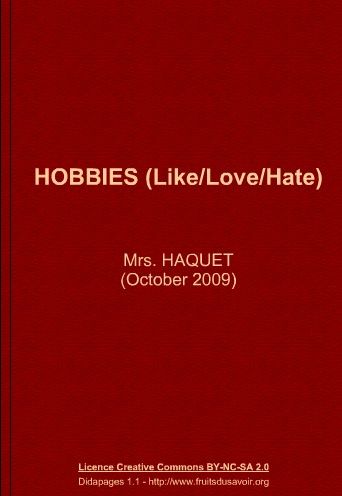 hobbies