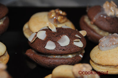 Whoopie hérisson aux noix Whoopie hérisson aux noix