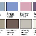 Nouveau : les couleurs tendances déco 2012 selon <b>PANTONE</b>