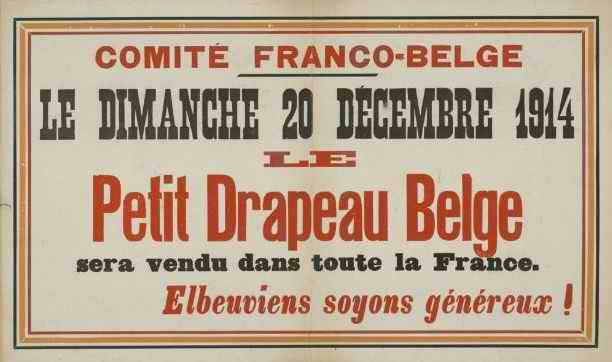 Drapeau journéee belge