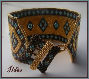 bracelet_couki_or_choco_turquoise_3