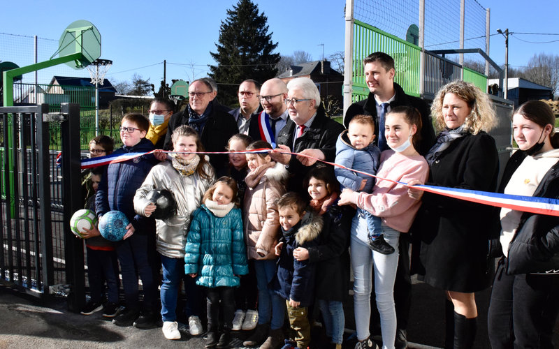 MONDREPUIS CITY STADE INAUGURATION 2022 ruban