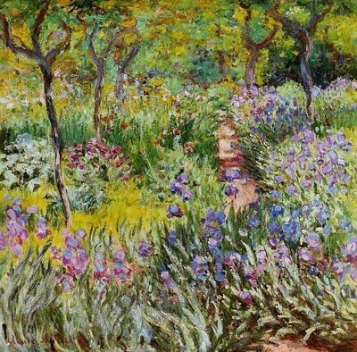 Claude Monet - jardin d'Iris Giverny
