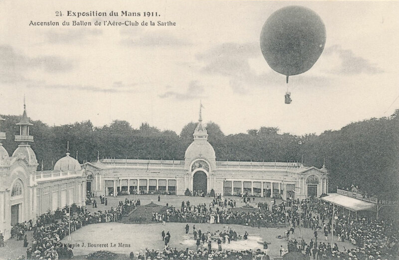 CPA Le Mans Exposition 1911