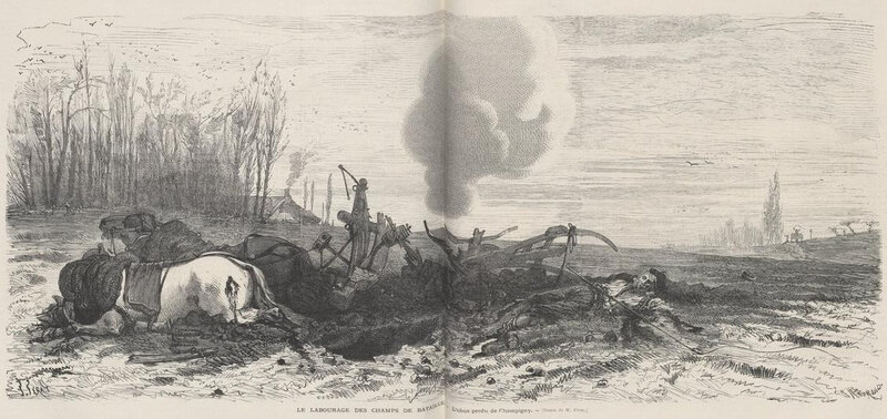 laboureur tué par un obus