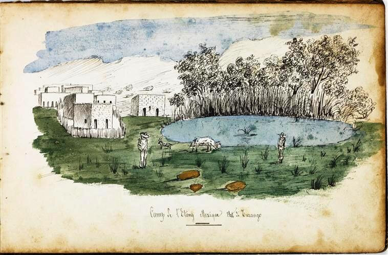 Hermann Georges, Camp de l'étang, Durango