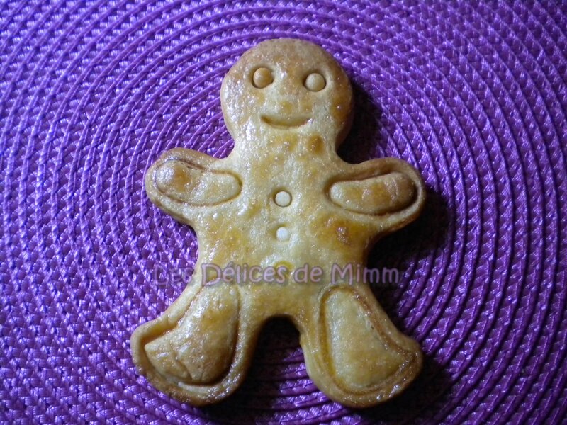Petit bonhomme en massepain cuit 2